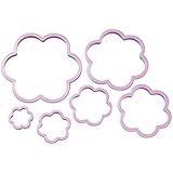 Wilton Nesting Plastic Cookie Cutter Set, Flowers, 6-Pack