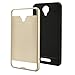 BLU Studio XL2 Case / BLU Studio XL 2 Case S0270UU Case Tough Hybrid Armor Shock Dual Layer Resistance Proof Case Cover (VGC Gold)