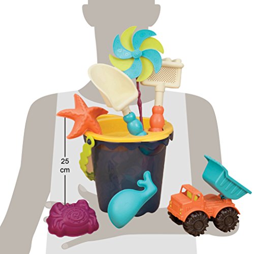 B. Sands Ahoy Medium Bucket Set (Navy)