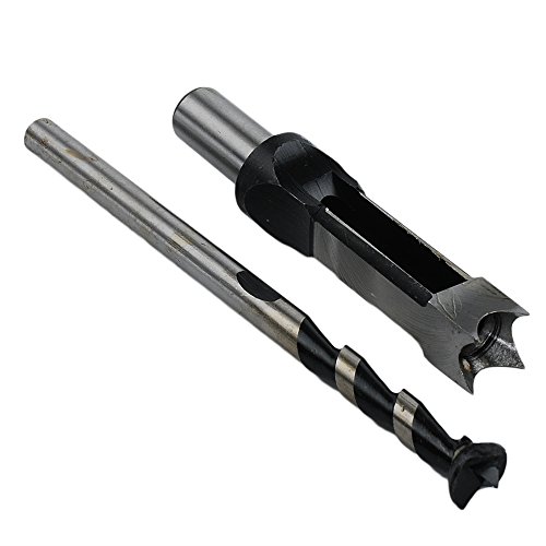 image for SaferCCTV Woodworker 3/4 Inch Square Hole Drill Bits Mortising Chisel 