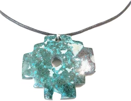 Nice Chrysocolla w/ Quartz Occurrence Semiprecious Stone Chakana Crystal Healing from Peru