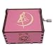 Dream Loom Wooden Music Box,Hand Crank Classical Carved Wooden Sailor Moon Musical Box,Gift for Kids,Family and Friends