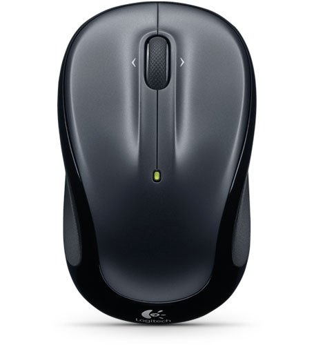 Logitech M325 Mouse Wireless, Argento Scuro