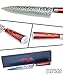 F&D Pro Kitchen 8 Inch Chef Knife - Premium High Carbon Stainless Steel Professional Knife with Ergonomic Handle and Gift Box