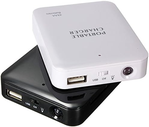 Portable 4X AA Battery USB Power Bank Charger Case For Cellphone PC MP3 MP4 iPod iPhone (Random: Color)