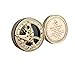 Warrior Armory Engraved Luxury Sundial Compass Wooden Box, New Year Gifts with Special Greeting