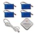 BTG 3.7V 780mAh Rechargeable Li-po Battery (4pcs) + 4in1 X4 JST Charger for JJRC H51 Drone Wltoys V636 V686 V686G V686K Quadcopter Spare Parts