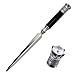 Crown Letter Opener with Clear Oktant Crystal, Sword-Design, 6.25