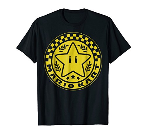 Mario KartNintendo Mario Kart Star Cup Emblem Graphic T-Shirt T-ShirtOEKO-TEX STANDARD 100