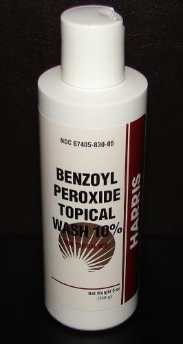 benzoyl peroxide topical face wash