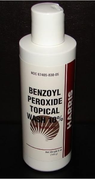 Amazon Com Harris Benzoyl Peroxide Wash 5 Bottle 5 Ounce Beauty