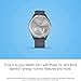 Garmin Vivomove 3S Hybrid Smartwatch and Wearable4U Power Pack Bundle (Granite Blue/Silver)