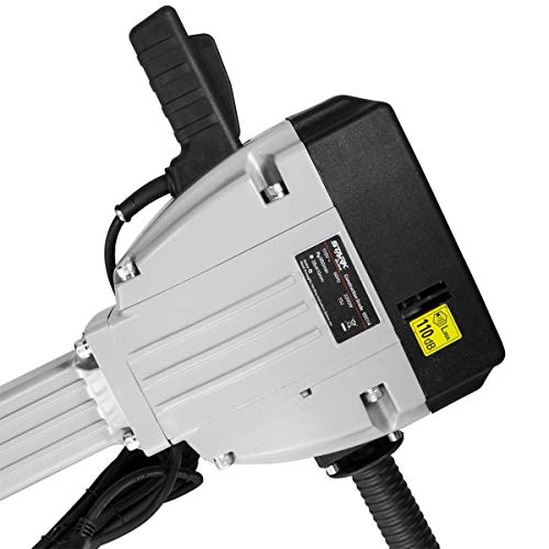 Stark Industry 2050 Watt Electric Demolition Breaker Jack Hammer (75 Joules) w/Point & Bull Chisel Bit Set