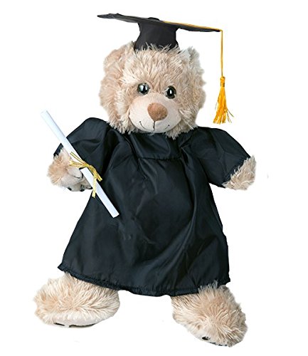 Graduation Gown Teddy Bear Outfit (8")