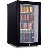 Antarctic Star Mini Beverage Fridge – 70 Can Cooler With Glass Door For Beer, Soda, Or Wine, 1.6 Cu.ft - View #6