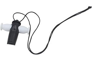 Brazil Latin Music Samba Whistle Tri-Tone Plastic White/Black Color Musical Instrument Gift