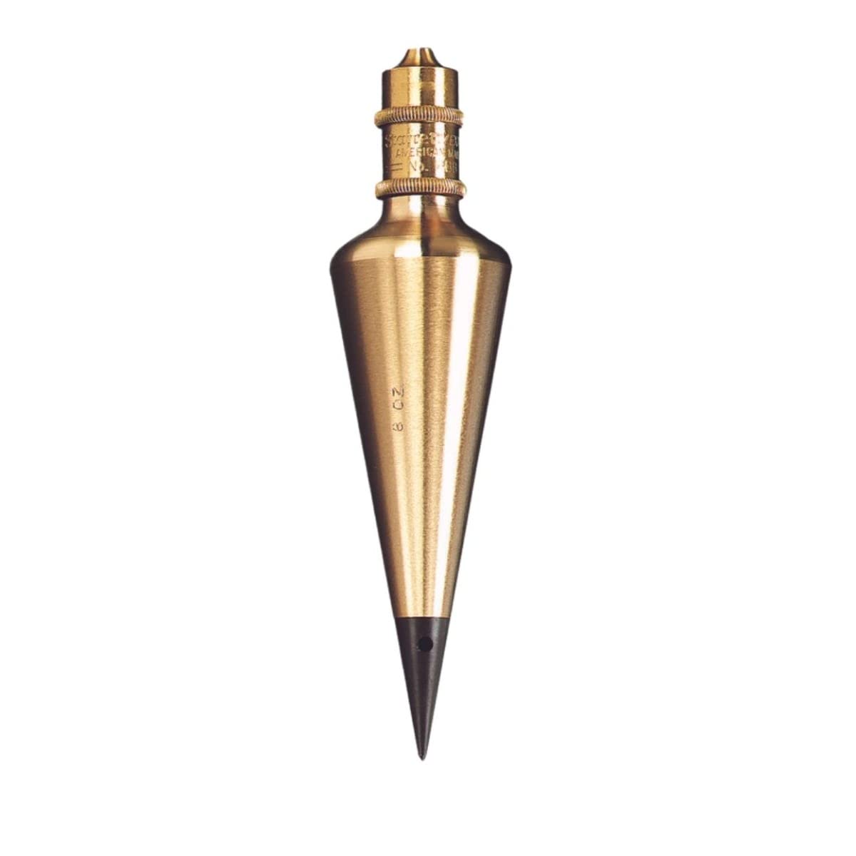 Starrett Solid Brass Corrosion - Resistant Plumb