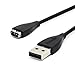 Henoda Black Replacement USB Charger Cable for Fitbit Charge HR Band Wireless