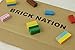 Brick Nation Stackable Storage Container - Lego Compatible Storage and Organizer Containers with Organization Dividers for Stackable Bricks, Blocks, Art Supplies & Other Small Toys