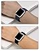 Uitee Sport Watch Band Compatible with Apple Watch 38mm 40mm 42mm 44mm, Soft Silicone Bands Replacement Strap Compatible with Apple Watch Series 4/3/2/1 S/M M/L