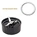 Replacement Blades and Gasket ring for the Magic Bullet Blender Juicer Mixer， MB 1001 /MB 1001B/MBR-1701 /MBR-1702 /MBR-1101 /MB-BX1770-02/MBR-0301 Blender by JOYSTAR