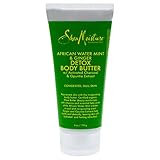 Shea Moisture African Water Mint & Ginger Detox Body Butter Moisturizer for Unisex, 6 Ounce