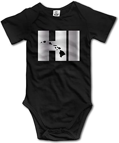 Girls' Boys' Infant Hi Hawaiian Island Romper Jumpsuit Bodysuit