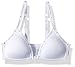 Calvin Klein Big Girl's Micro Wirefree Bra Bra, Classic White, 36A