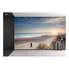 BRAND_NAMESunset in The Sand Dunes at Hengistbury Head...