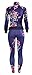 Womens 2 Piece Floral Bodycon Sweatsuit Set Tracksuit Outfit Sport Suit Sweatshirt and Sweatpants