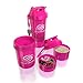Smartshake Original 2GO, 20 oz Shaker Cup, Pink (Packaging May Vary)