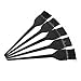 WINOMO 5pcs Hair Color Dye Comb Brushes (Black)