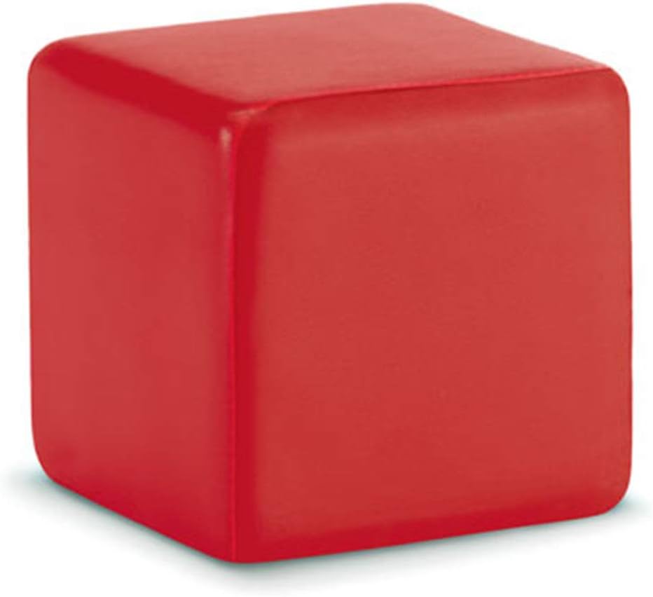 Giftsbynet SQUARE ANTI-STRESS RELIEVER CUBE STRESSBALL RELIEF ADHD ARTHRITIS PHYSIO AUTISM