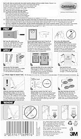 Command Picture Hanging Strips Small White 12 Pairs 24 Strips Damage Free view 13