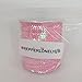 PEPPERLONELY Brand 100 Yard/Roll Metallic Flat Sequin Trim 4mm(3/16 Inch), Pink AB