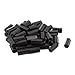 uxcell M3x12mm Nylon Hex Spacer Standoff Pillar Female Screw Nut Black 50Pcs