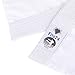 FitsT4 Karate Uniform with Belt 7.5oz Elastic Drawstring Lightweight Martial Arts for Adults & Kids White,000-5