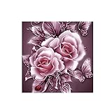 Elevin(TM) Christmas 5D DIY Rhinestone Diamond Embroid Painting counted Paint by Number Kits Cross Stitch (A)