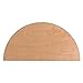 Flash Furniture 60'' Half-Round Wood Folding Banquet Table