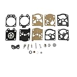 AISEN Carburetor Diaphragm Gakset Rebuild Kit For K20-WAT WA WT Series Carburetor Echo Homelite Husqvarna Chainsaw String Trimmer