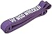 FEIERDUN WOD Wrecker Single Muscle Up Resistance Band, Functional Fitness Exercise Assistance Bands, Single Purple