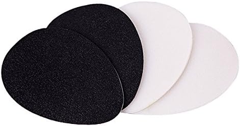 Zcargel 10pairs Slip Resistant Shoes Sole Pads Non-Slip Grip Cushion Resistant Shoe Sole Cover Protector for Heels Self…