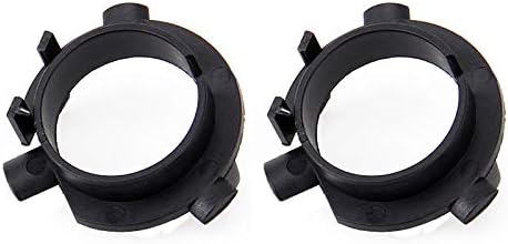 Huluri Huluri 1 Pair H7 LED Headlight Bulb Retainers Holder Adapter for KIA Sorento/Sportage R/Grand Santa Fe/K3/K4/K5, Hyundai Sonata Generation 9(2015-2017)/Coupe/new Santafe/Veloster