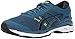 ASICS Men's Gel-Kayano 24 Running Shoe, Ink Blue/Black/Safety Yellow, 10.5 Medium US
