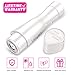 Updated 2019 Version Professional Facial Hair Removal for Women, Electric Painless Perfect Hair Remover Trimmer for Face, Armpit, Chin and Full Body, Waterproof with LED Light