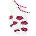Disney Princess Belle Beauty and the Beast Girls Womens 6 pack Socks (Shoe: 10-4 (Sock: 6-8), Purple/Multi)