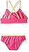 Speedo Girls' Swimsuit Two Piece Bikini Ruffle Set-Discontinued