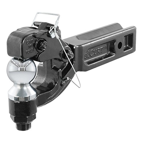 CURT 48012 Receiver-Mount Ball & Pintle Combination