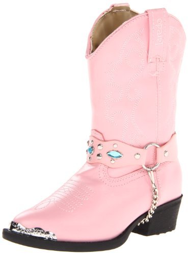 Laredo toddler/little kid little concho boot,pink,10 m …