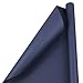 JAM Paper Gift Wrap - Matte Wrapping Paper - 25 Sq Ft (30 in x 10 Ft) - Matte Cobalt Navy Blue - Roll Sold Individually
